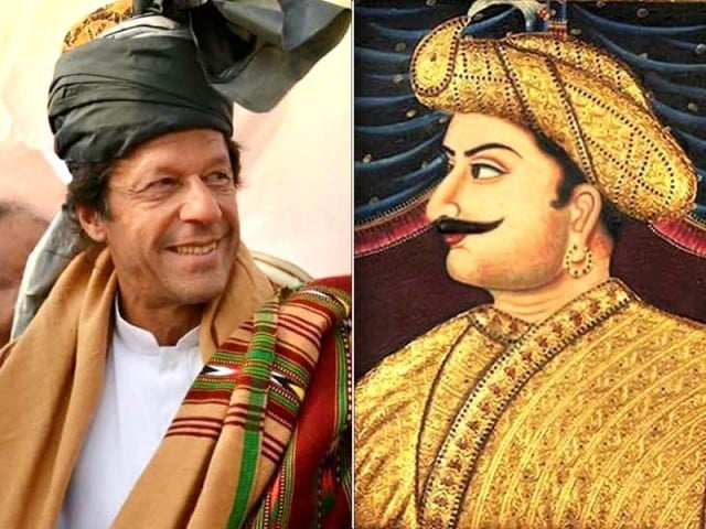 Premier Imran lauds Sultan's desire to die fighting instead of living a life of enslavement. PHOTO: EXPRESS
