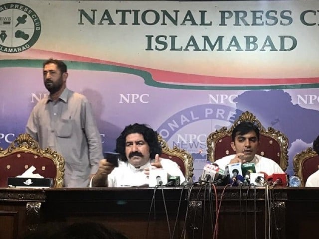 Group led by MNAs Mohsin Dawar and Ali Wazir attacks army check post in N Waziristan: ISPR