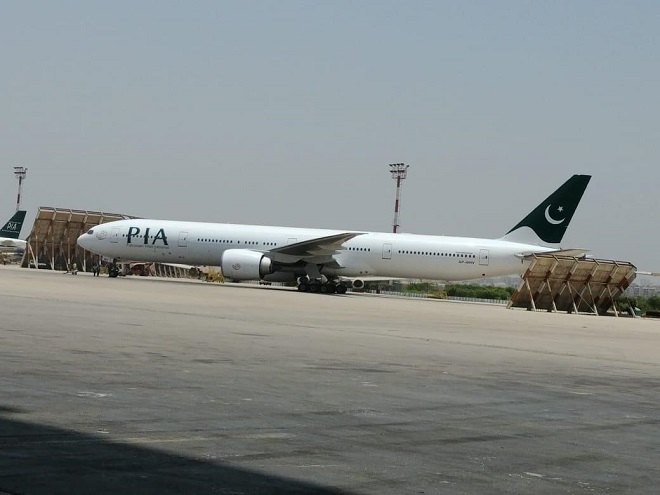 pia s boeing 777 grounded for 1 5 years declared fit to fly after overhaul