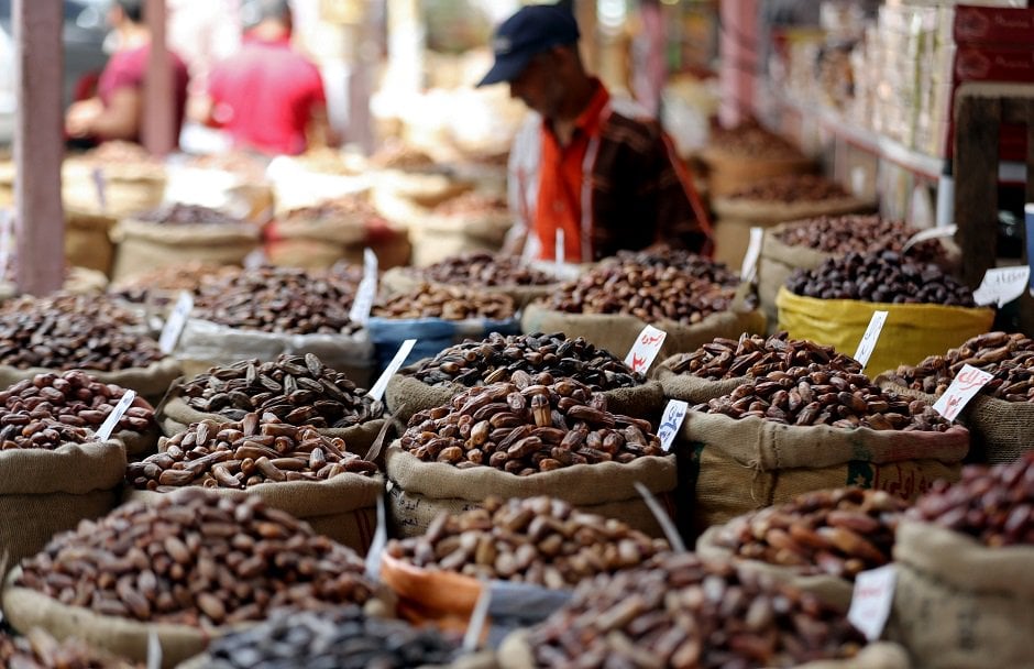 Dates are being sold at a market, ahead of the Muslim fasting month of Ramadan in Cairo, Egypt. PHOTO: REUTERS