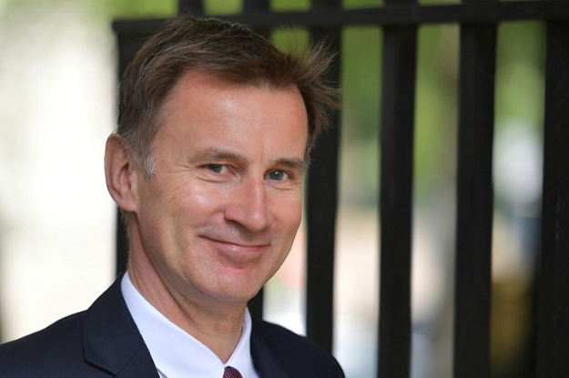 Foreign Secretary Jeremy Hunt has promised to take Britain out of the EU as quickly as possible -- just like his leading rival Johnson. PHOTO: AFP