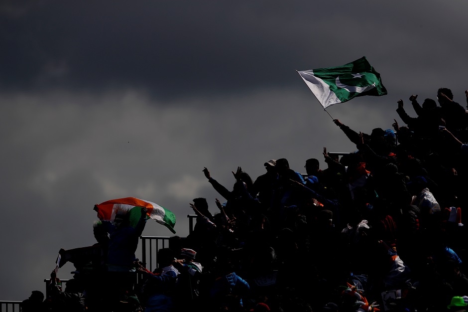 Pakistan and India flags. PHOTO: REUTERS 