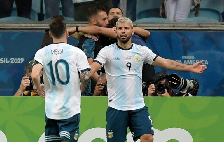 jesus said he was sure quot argentina will attack us quot and he 039 s looking forward to joking around with his city team mates aguero and center back nicolas otamendi but only after the match photo afp