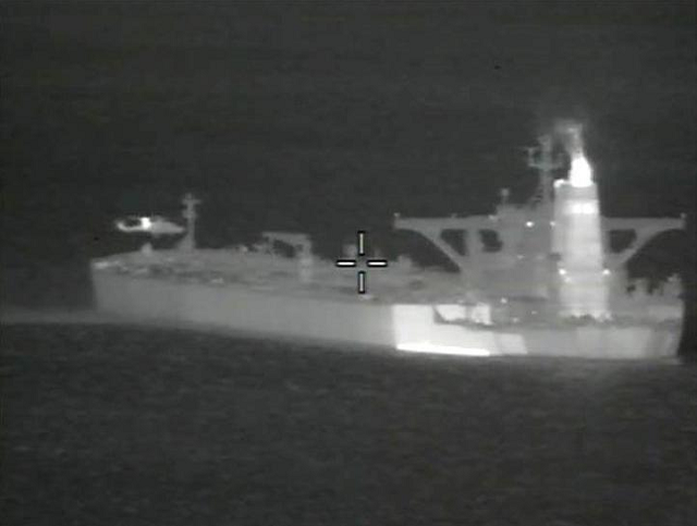 iran threatens british shipping in retaliation for tanker seizure