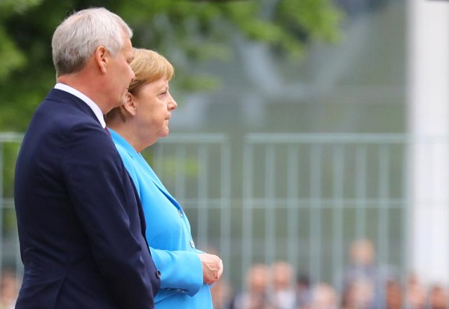 german chancellor says she is fine and working through the issue photo reuters