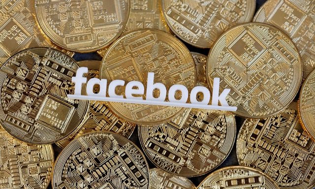 a 3 d printed facebook logo is seen on representation of virtual currency in this illustration picture june 18 2019 photo reuters
