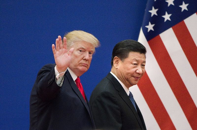 us president donald trump l with his chinese counterpart xi jinping r photo afp
