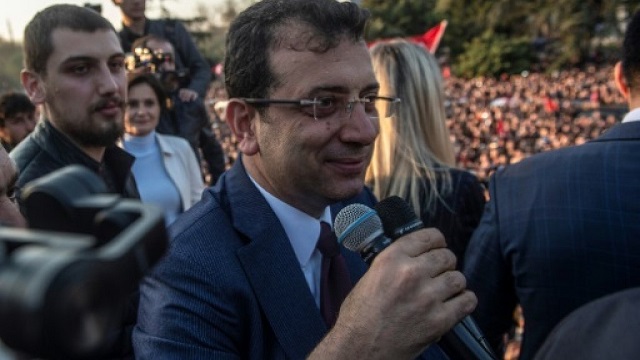 ekrem imamoglu knows he must find ways to work with president erdogan photo afp file