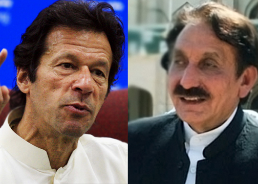 prime minister imran khan and former chief justice of pakistan iftikhar chaudhry photo file