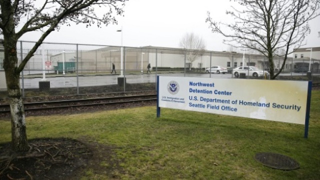 there had been protests outside the tacoma facility immigration in 2018 photo afp