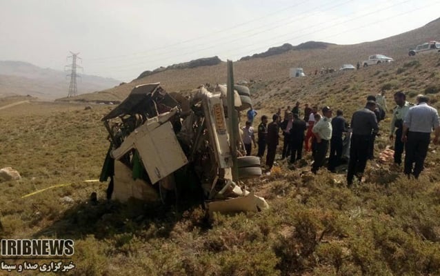 photo courtesy irib news https ifpnews com exclusive 22 killed wounded after minibus falls into gorge in iran