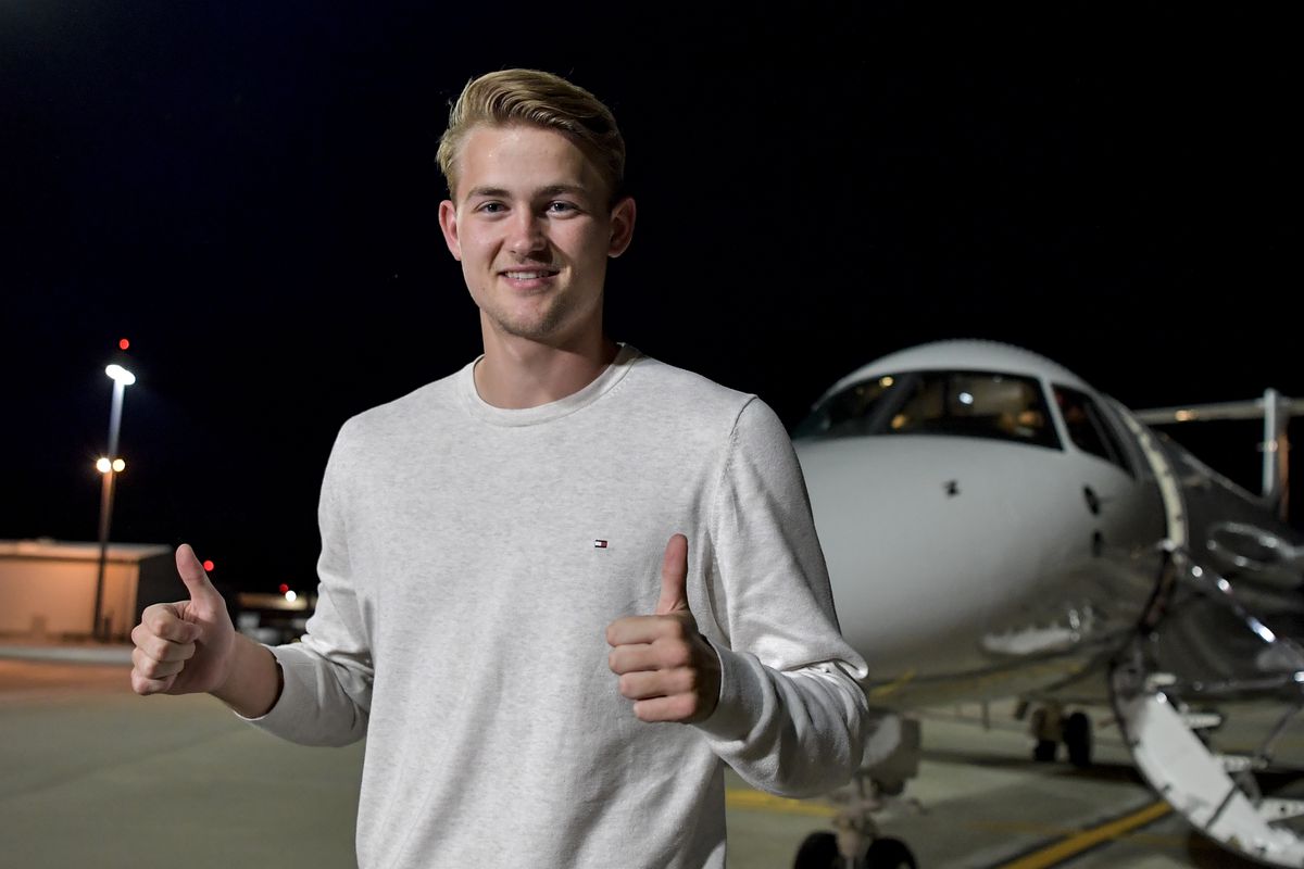 de ligt has been linked with many of europe 039 s leading clubs after his impressive play for resurgent ajax and holland last season photo courtesy juventus twitter