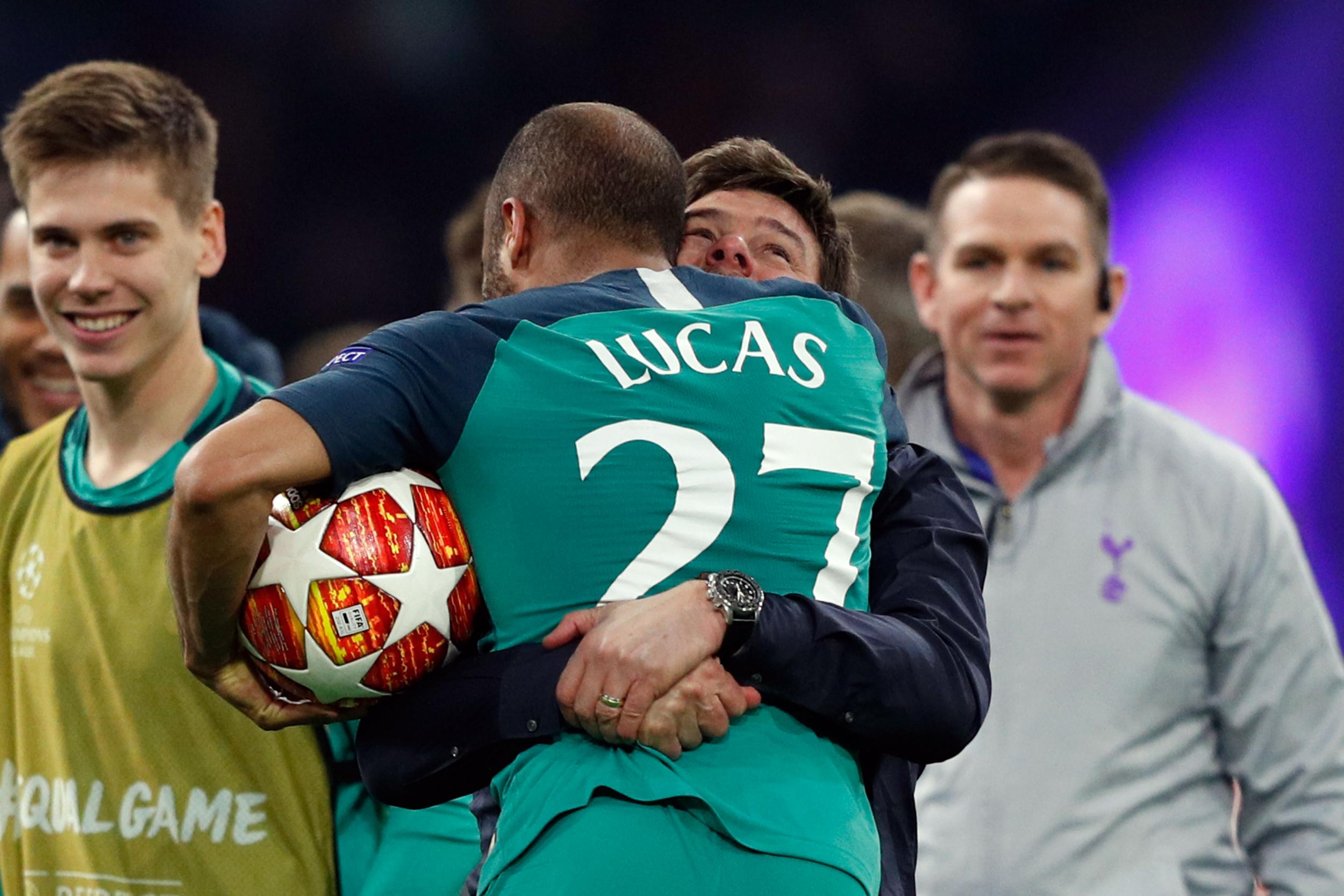 pochettino preferred to use harry kane in attack against liverpool in madrid despite a lengthy absence following injury photo afp