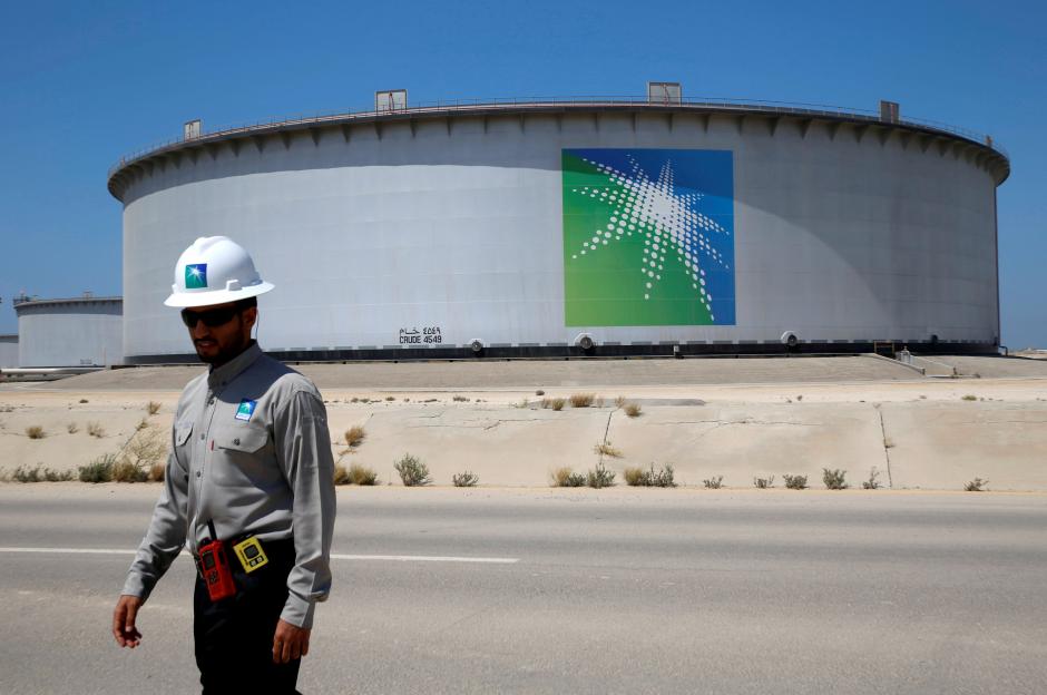 overall aramco diversifies while other projects progress slowly photo reuters