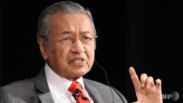 malaysian prime minister dr mahathir muhammad photo afp file