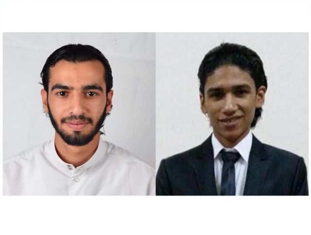 ali al arab 25 and ahmad al malali 24 were put to death by firing squad in bahrain photo twitter