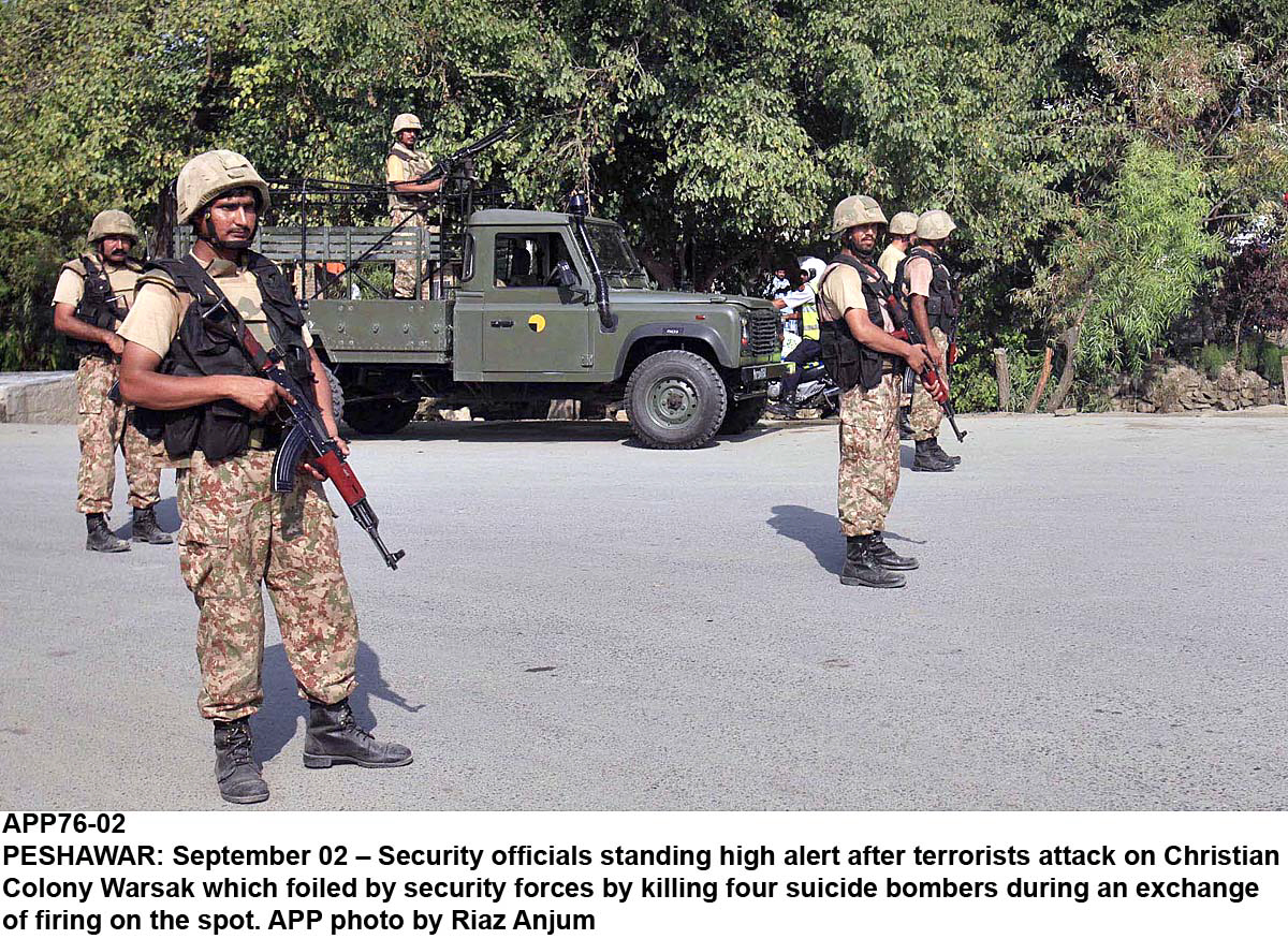 militants may attack police stations within rawalpindi and could also attack other sensitive installations photo afp