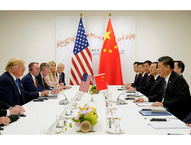 us president donald trump attends a bilateral meeting with china 039 s president xi jinping during the g20 leaders summit in osaka japan june 29 2019 photo reuters