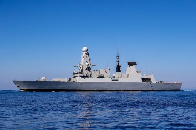 royal navy said that the hms duncan arrived on july 28 in the gulf to support the safe passage of british flagged ships through the strait of hormuz photo afp