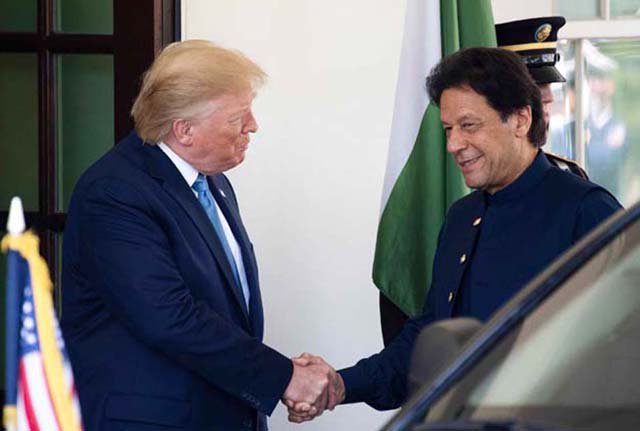 us president donald trump and prime minister imran khan photo afp