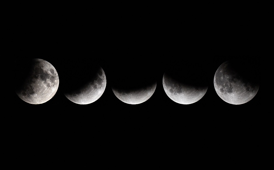 Lunar eclipse : PHOTO AFP 
