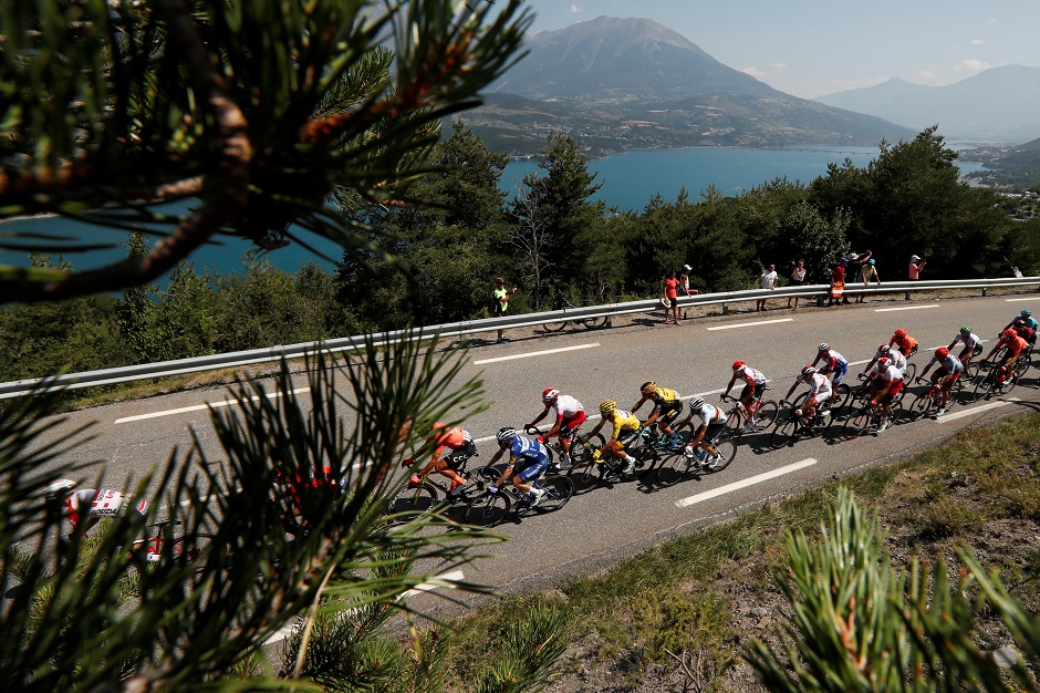 Cycling - Tour de France - The 208-km Stage 18 from Embrun to Valloire. PHOTO: Reuters 