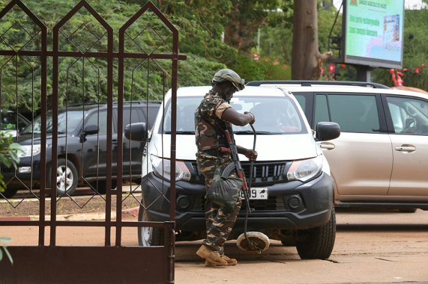 Security in Niamey was tight for the summit. PHOTO: AFP