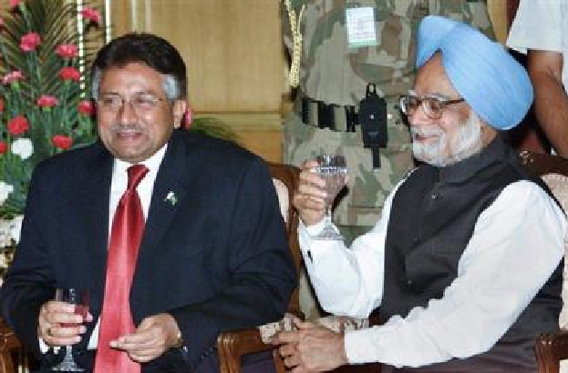 Musharraf with Indian