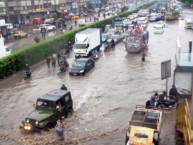 Rain-Karachi