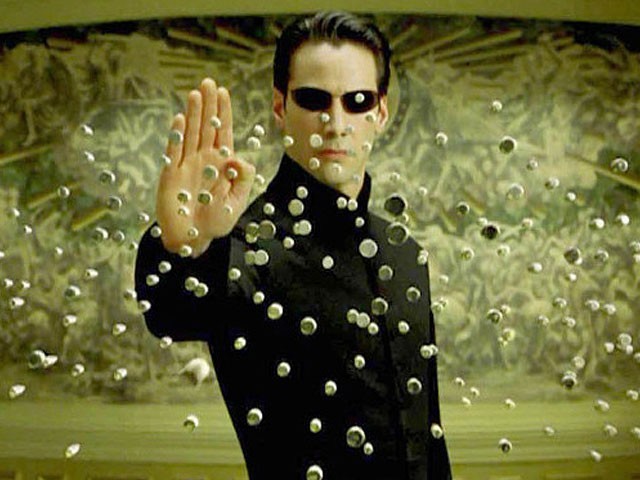 Keanu reeves in the Matrix. PHOTO: INQUISITR 