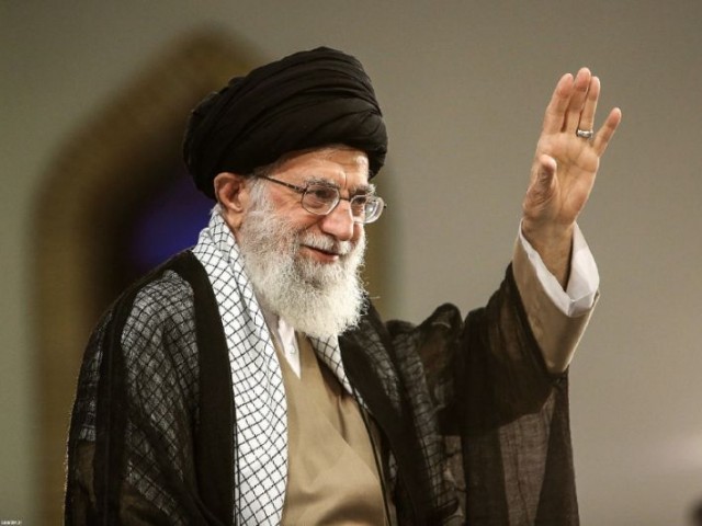 Ayatollah Ali Khamenei says the British have intentionally inflicted this wound on that region for the continuation of clashes in Kashmir. PHOTO: AFP/FILE