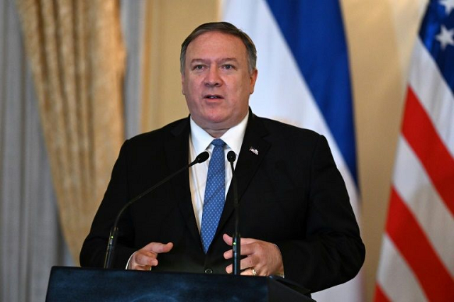 pompeo denounces colombian s call to return to arms