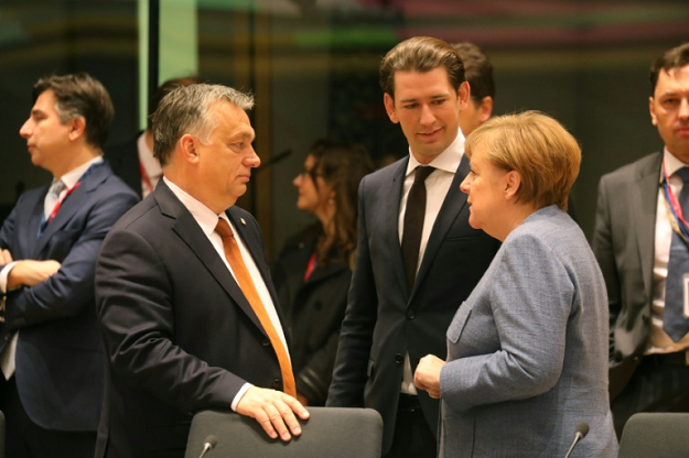 The commemoration will be a rare encounter between the two of the great survivors of European politics, with Merkel in office since 2005 and Orban since 2010. PHOTO: AFP