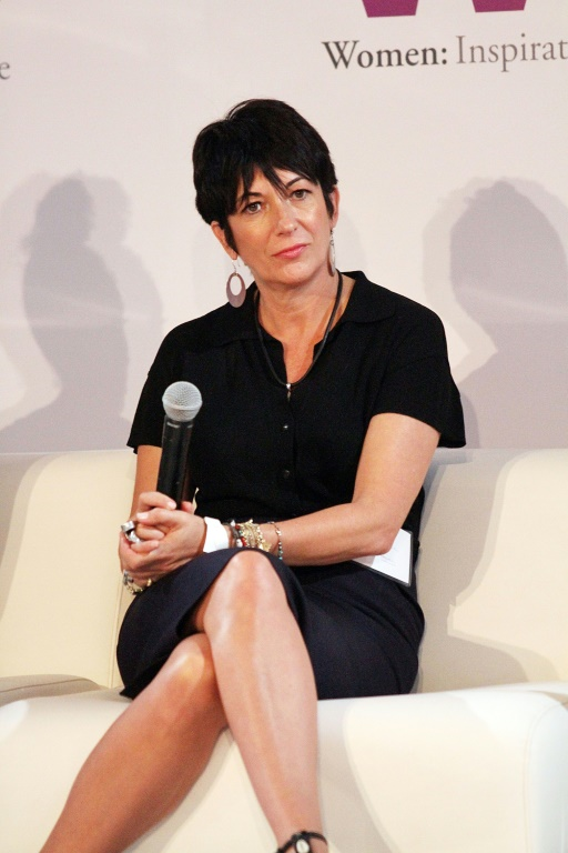 Ghislaine Maxwell, pictured in 2013, is accused of recruiting Giuffre and other high-school age girls to perform sexual favours for Epstein. PHOTO: AFP