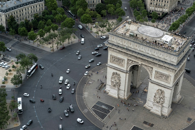 Epstein owned an apartment near the Arc de Triomphe and was in Paris just before his arrest. PHOTO: AFP