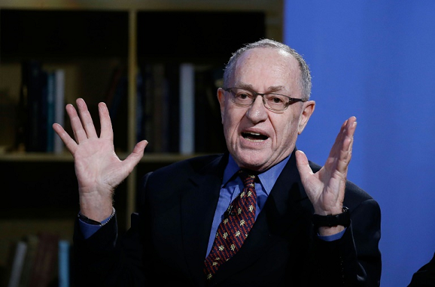 Alan Dershowitz helped broker the plea deal that saw Epstein spend just 13 months in a county jail. PHOTO: AFP