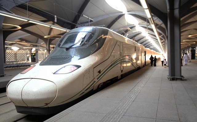 Fire Erupts At New High Speed Train Station In Saudi Arabia The