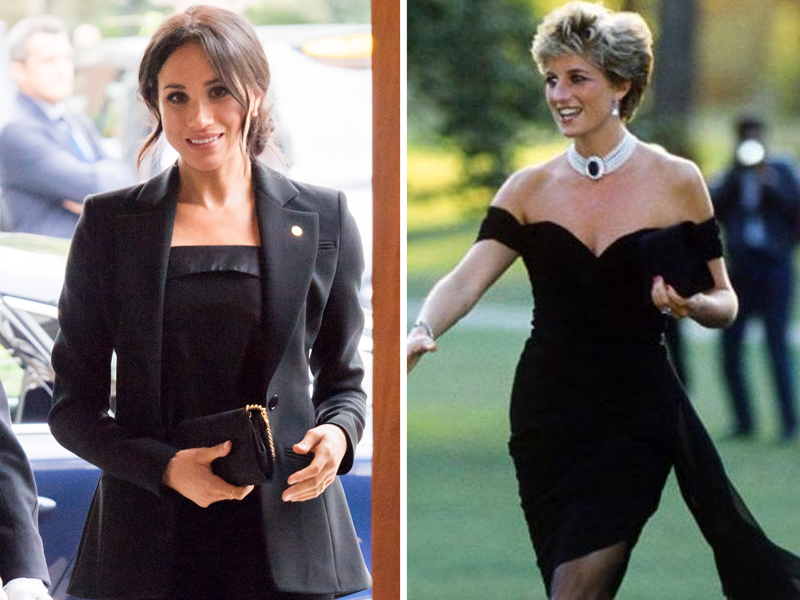 3 times meghan markle and princess diana broke royal fashion protocol