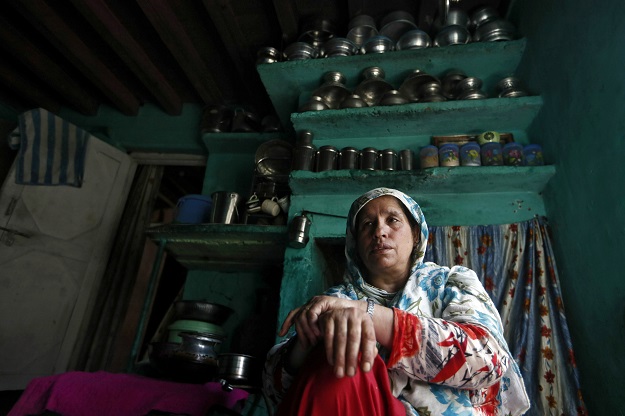 Haseena Malik, mother of Uzair Maqbool Malik (Photo: Reuters)