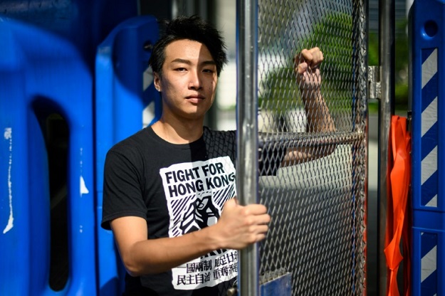 Civil Human Rights Front convener Jimmy Sham has been attacked twice since the Hong Kong protests started (Photo: AFP)