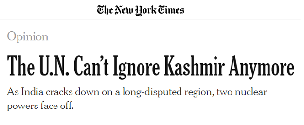 NY Times - UN cant ignore