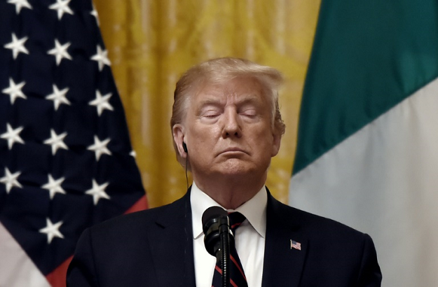 US President Donald Trump faces impeachment allegations that he pressured Ukraine's president to investigate Trump's political rival Joe Biden. PHOTO: AFP