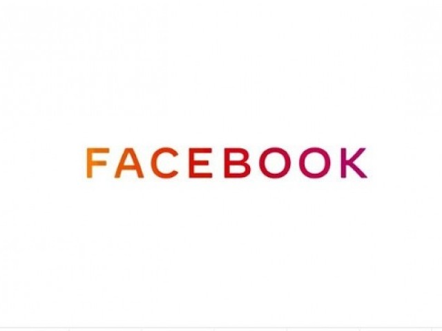 Facebook unveiled a new brand logo that seeks to distinguish between the company which owns several applications and products and the core social network. PHOTO: AFP