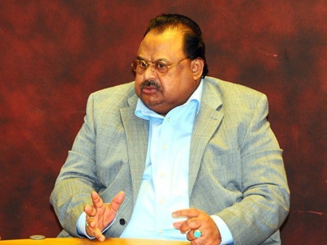 MQM founder Altaf Hussain. PHOTO COURTESY: MQM/FILE