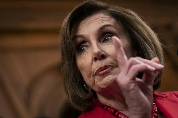 Democratic speaker of the House of Representatives Nancy Pelosi said the impeachment inquiry is necessary to show President Donald Trump he is 