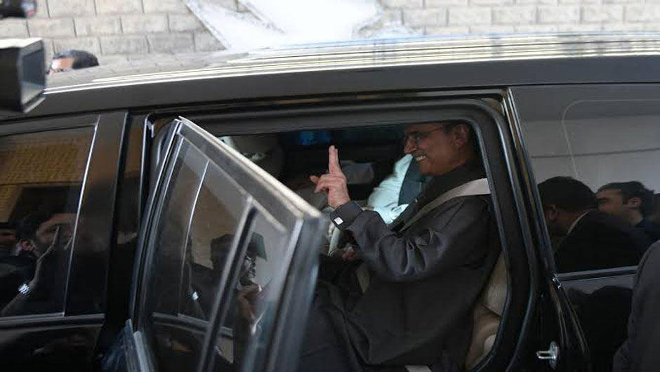 Pakistan Peopleâs Party Co-chairman Asif Ali Zardari. PHOTO: REUTERS/FILE