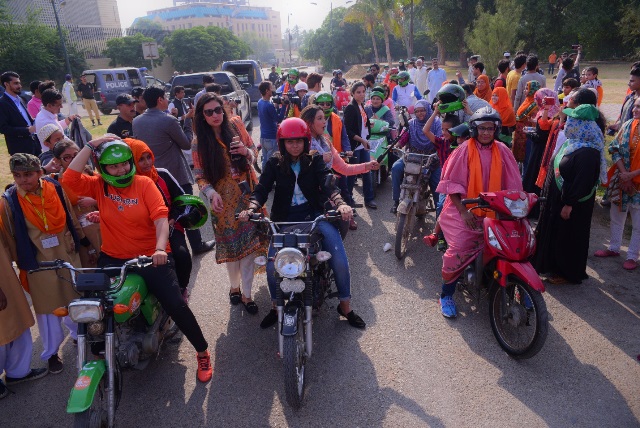 finca pakistan supports women on wheels initiative to promote women empowerment