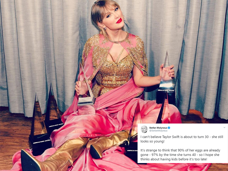 Twitter Comes To Taylor Swifts Defense After Egg Count