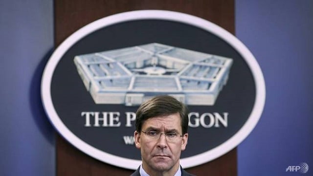 us secretary of defense mark esper has asked iraq to quot take proactive actions quot in response to rocket attacks targeting american interests in the country photo afp