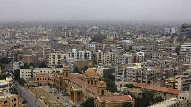 Karachi Skyline. PHOTO: Reuters
